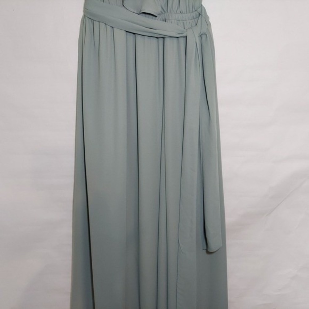 Show Me Your Mumu Dress XS Green Maxi Bridesmaid Formal Romantic Flowy Elegant - Picture 4 of 11
